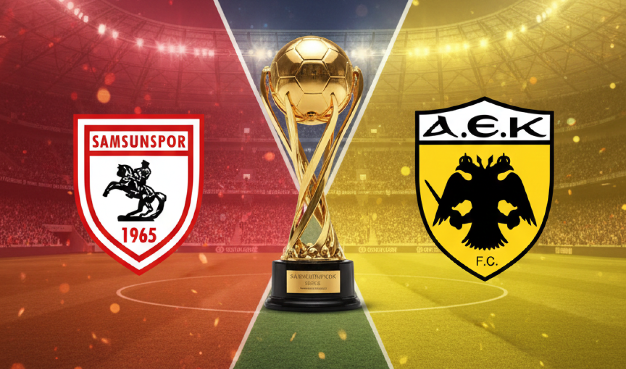 Samsunspor - AEK Athens Maçının Muhtemel 11’i! Samsunspor İlk 11! AEK Athens İlk 11! Sakatlar ve Cezalılar Kimler? Samsunspor vs AEK Athens  Maçı Hangi Kanalda?