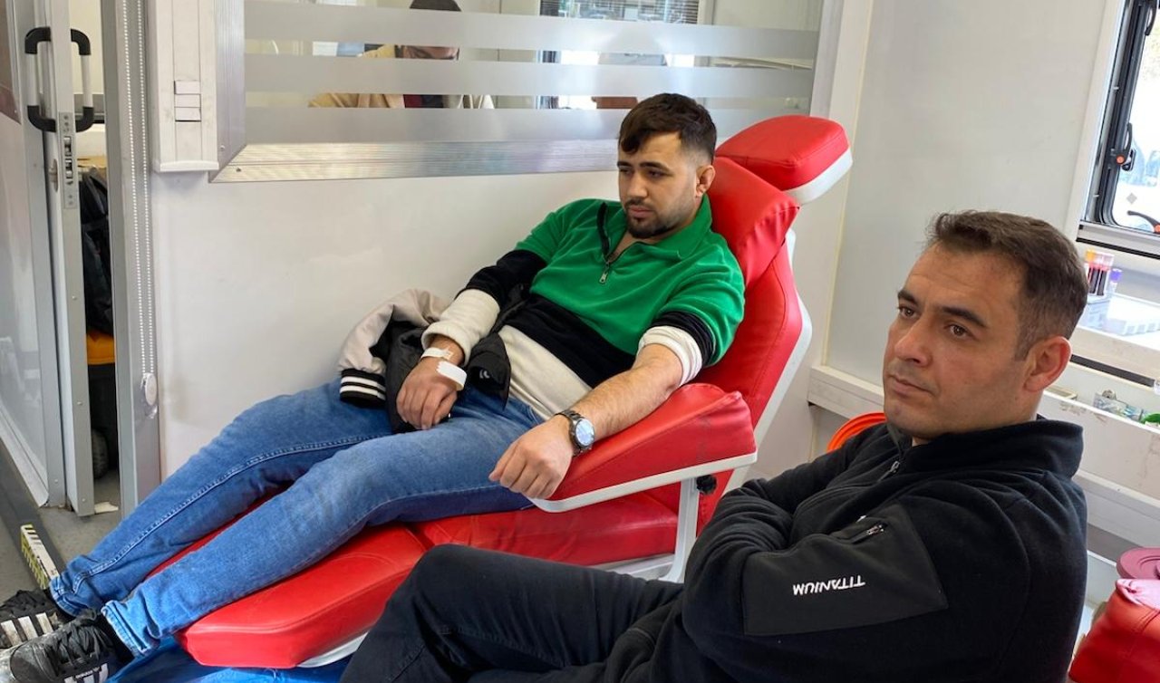 Karapınar’da kan bağışı kampanyasına yoğun ilgi