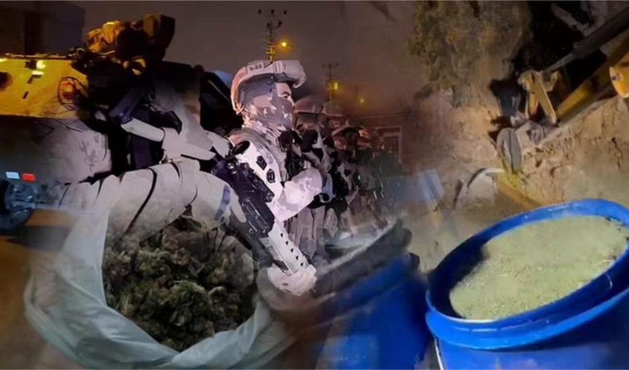 Zehir tacirlerine 29 ilde operasyon: 1628 kilo uyuşturucu ele geçirildi