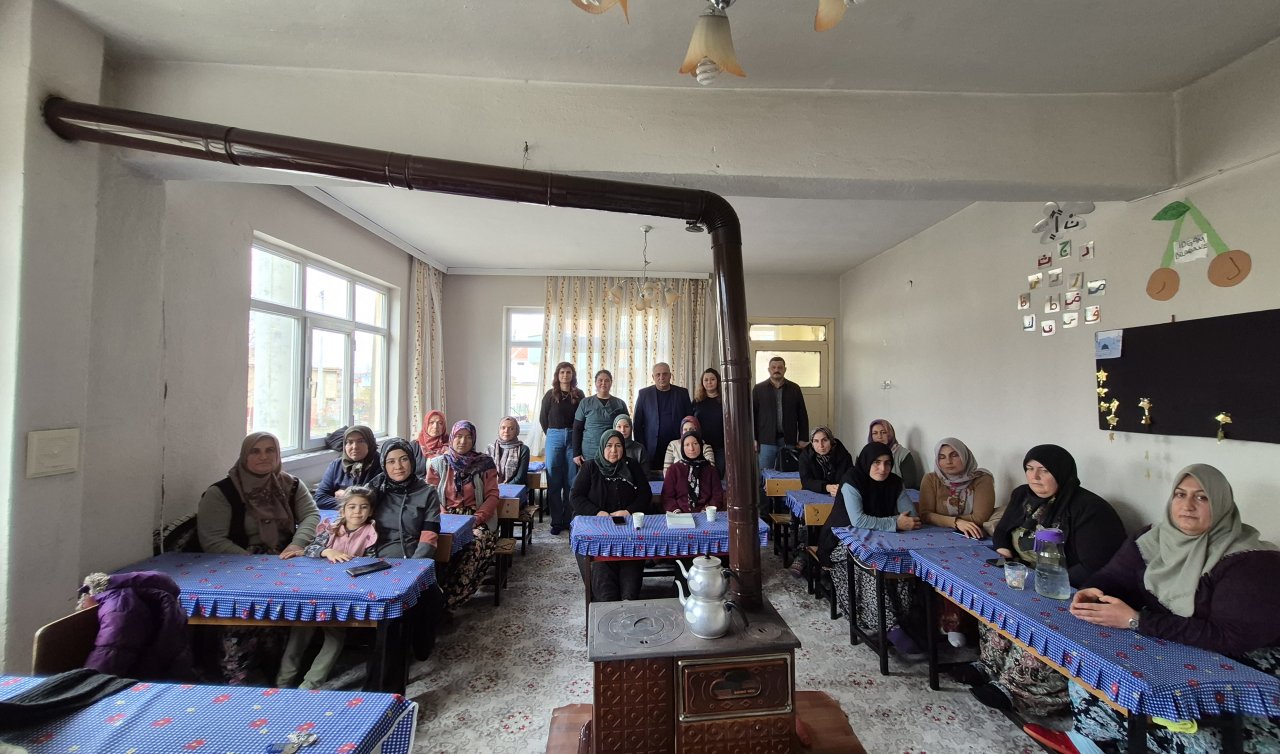 Akşehir’de kadınlara sürü yönetimi eğitimi verildi
