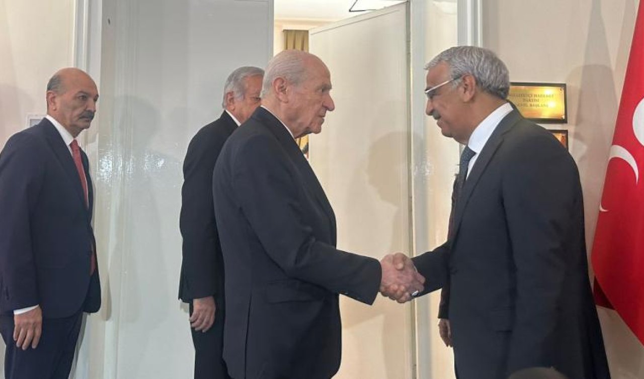  DEM Parti heyetinden Devlet Bahçeli’ye ziyaret