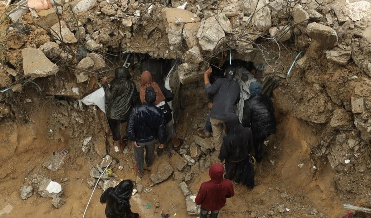 Gazze’de etkili olan fırtına nedeniyle hayatını kaybedenlerin sayısı 14’e yükseldi