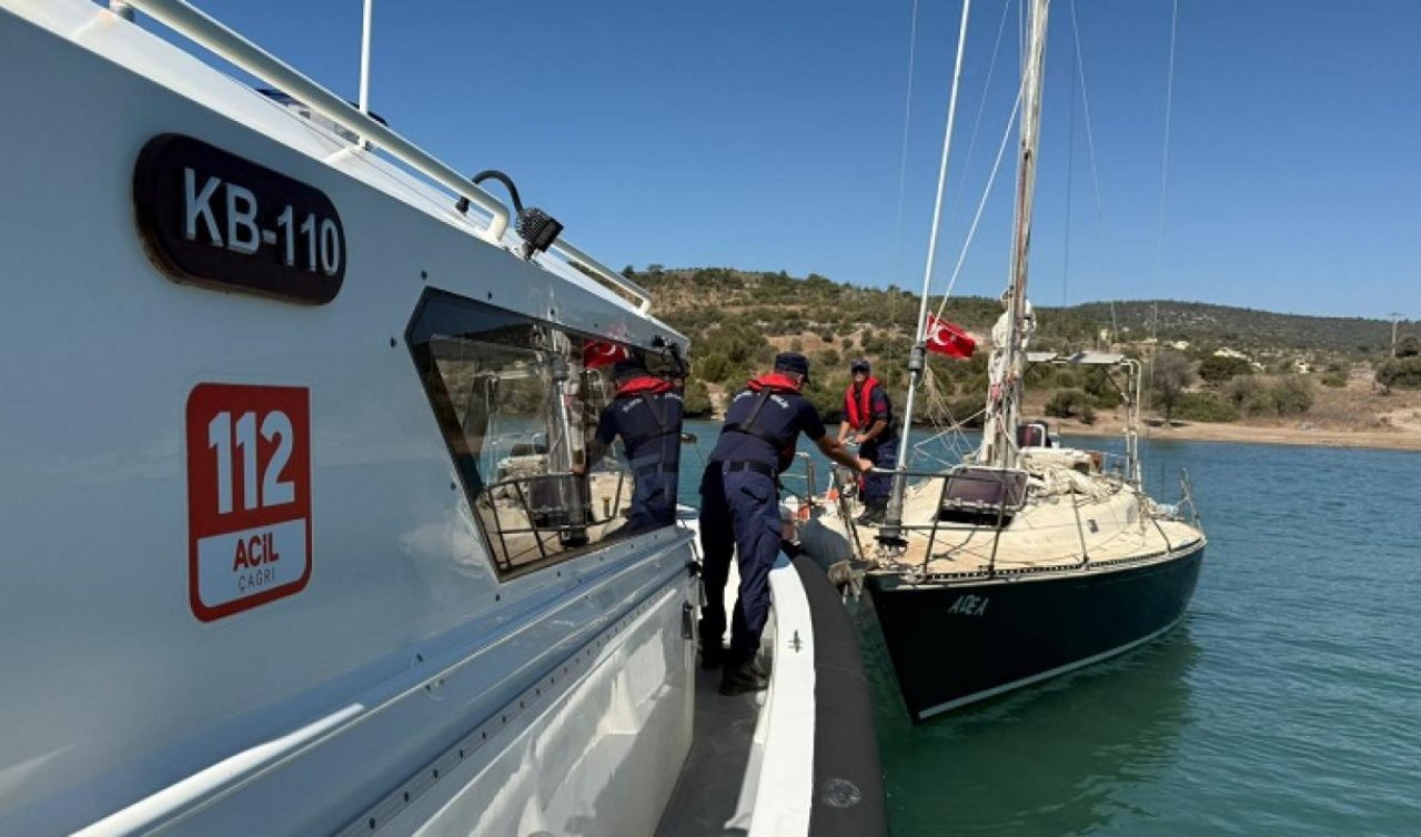 Lastik bot sürüklendi: 13’ü çocuk 29 göçmen son anda kurtarıldı!