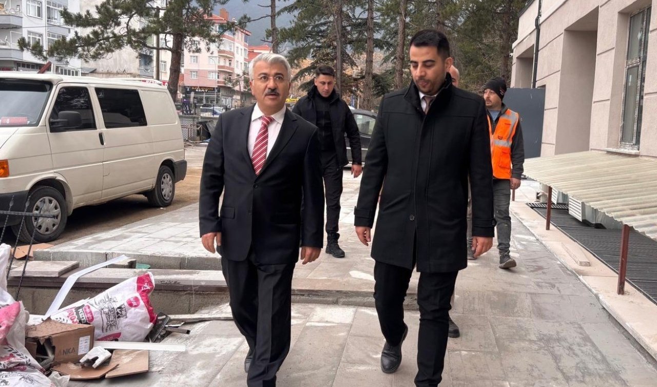 Akşehir’de yeni ilçe sağlık binasında sona doğru