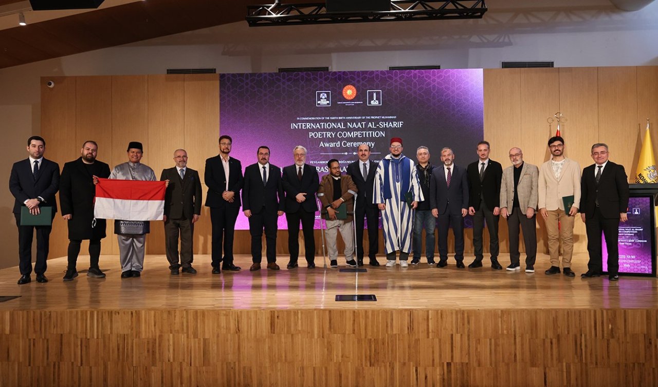 Konya Büyükşehir’in desteklediği “Uluslararası Naat-ı Şerif Yarışması”nda ödüller sahiplerini buldu