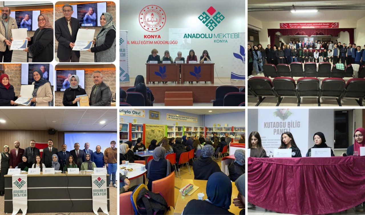 Konya’da Anadolu Mektebi etkinlikleriyle yazar okumaları sürüyor