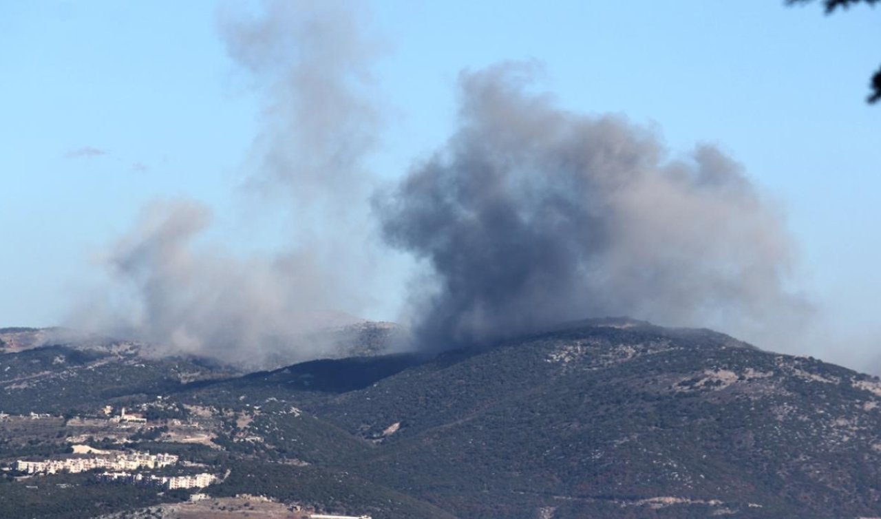 İşgalci İsrail Lübnan’da birçok bölgeye hava saldırıları düzenledi