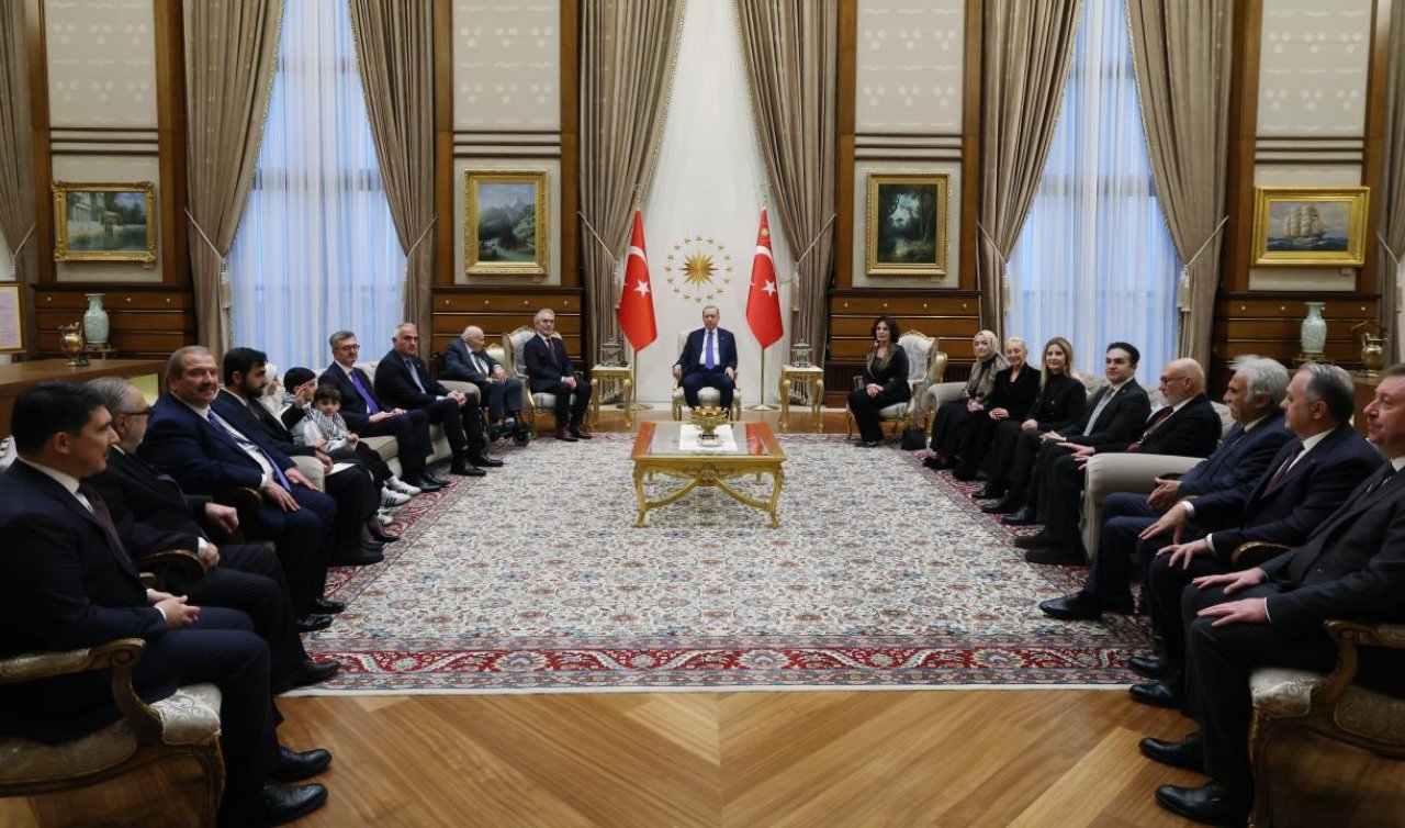 Cumhurbaşkanı Erdoğan, Kültür ve Sanat Büyük Ödülleri’ne layık görülenleri kabul etti