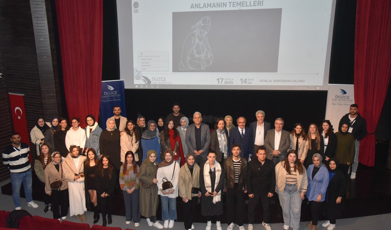 Mevlana’yı anlamanın temelleri konferansı gerçekleştirildi