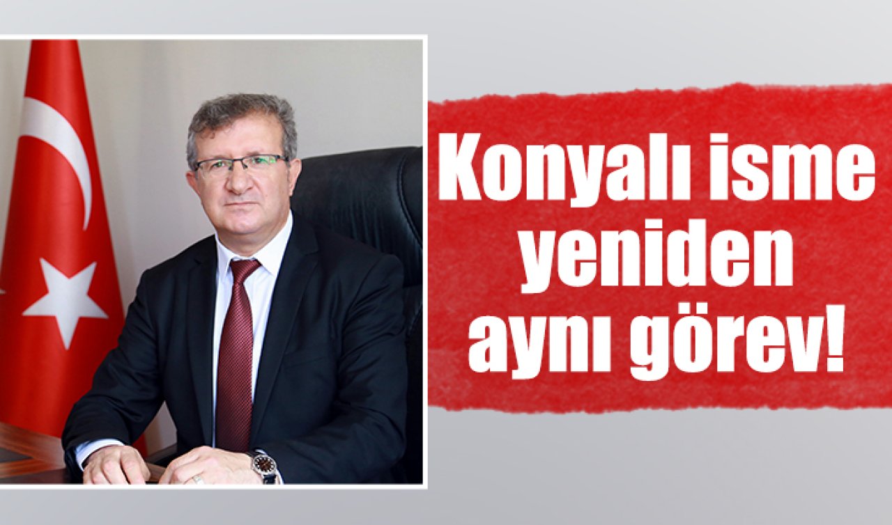 Konyalı isme yeniden aynı görev! 