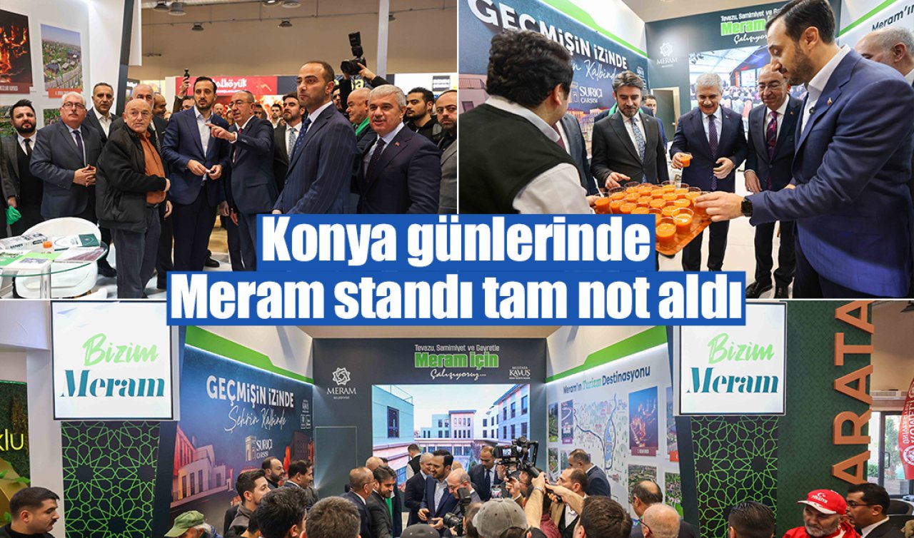Konya günlerinde Meram standı tam not aldı 