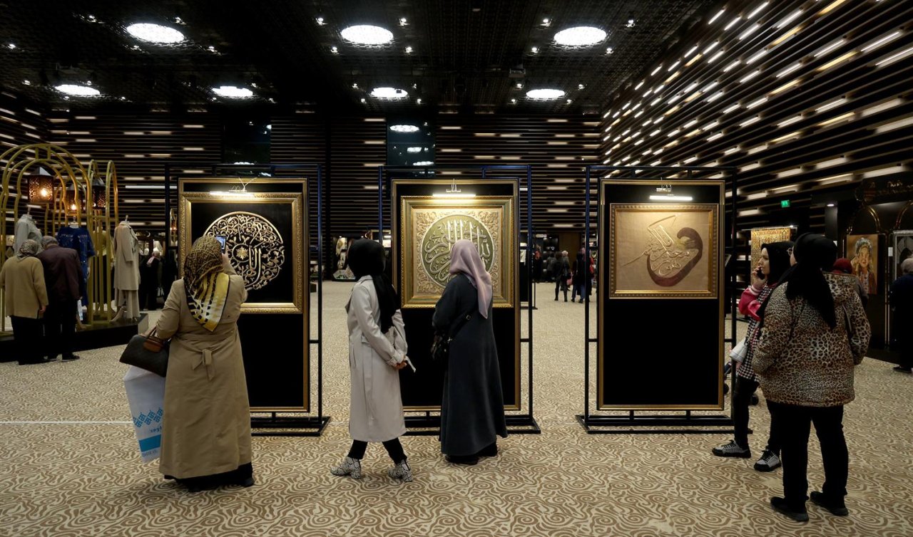 Konya’da Altın Dokunuşlar Sergisi’ni 184 bin kişi ziyaret etti