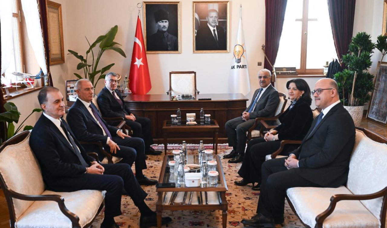 DEM Parti’den AK Parti Grubu’na ziyaret