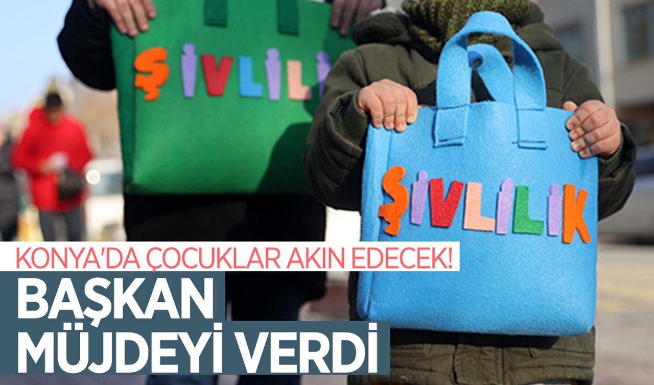 Konya’da çocuklar akın edecek! Başkan müjdeyi verdi