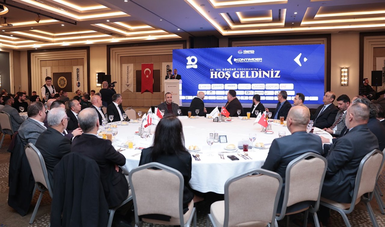 KONTİMDER 10. kuruluş yıldönümünü kutladı