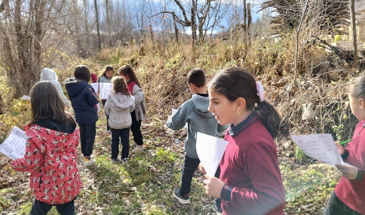 Ekoloji elçileri doğayla öğreniyor