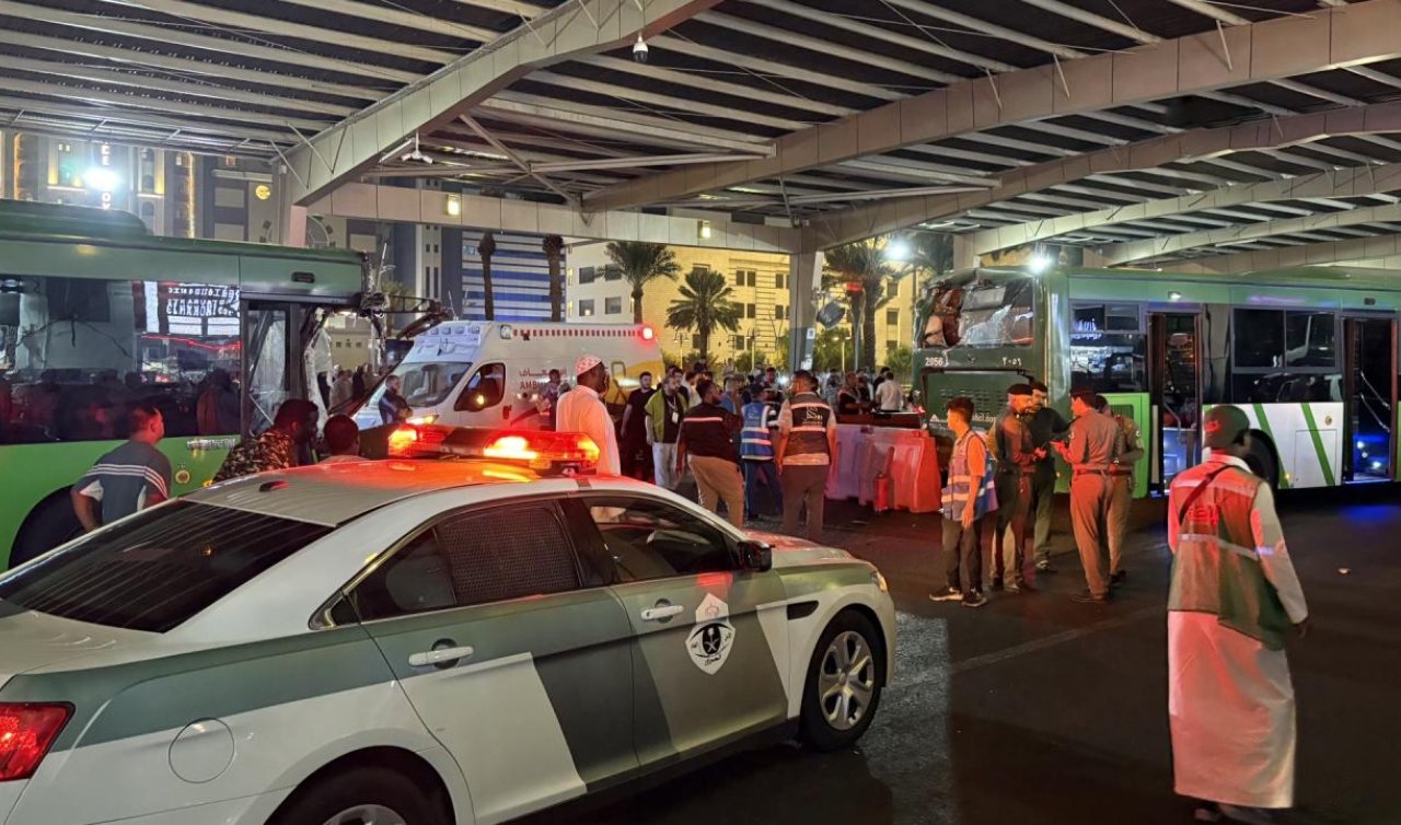 Mekke’de Türk kafilesine otobüs çarptı: 1 ölü 2 yaralı