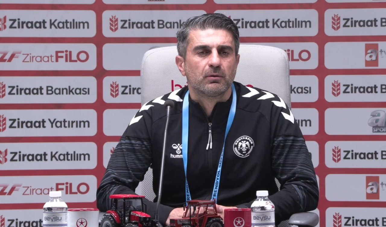 Konyaspor Yardımcı Antrenörü Hasan Fırat: “Maçı ilk yarıda bitirme şansımız vardı’’
