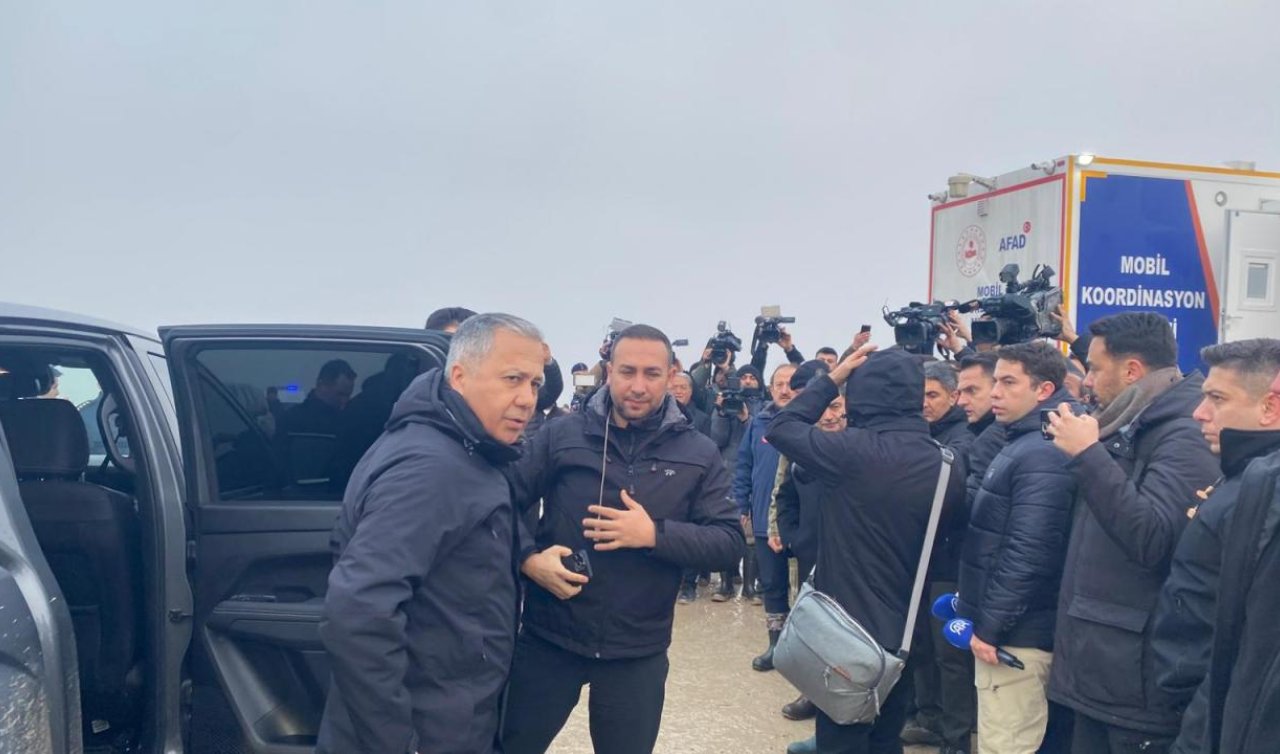 Bakan Yerlikaya: Ses kayıt cihazı ve karakutu bulunmuştur!