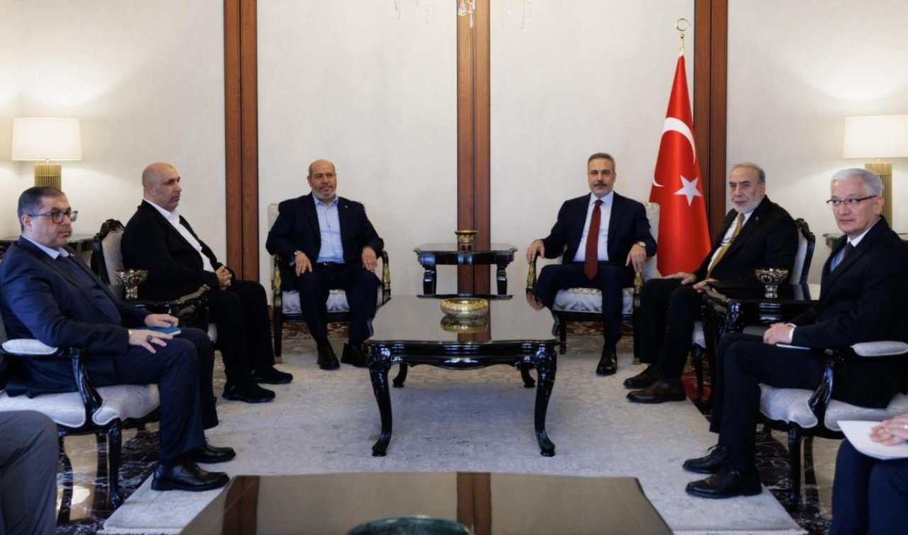 Dışişleri Bakanı Fidan Hamas heyetiyle görüştü