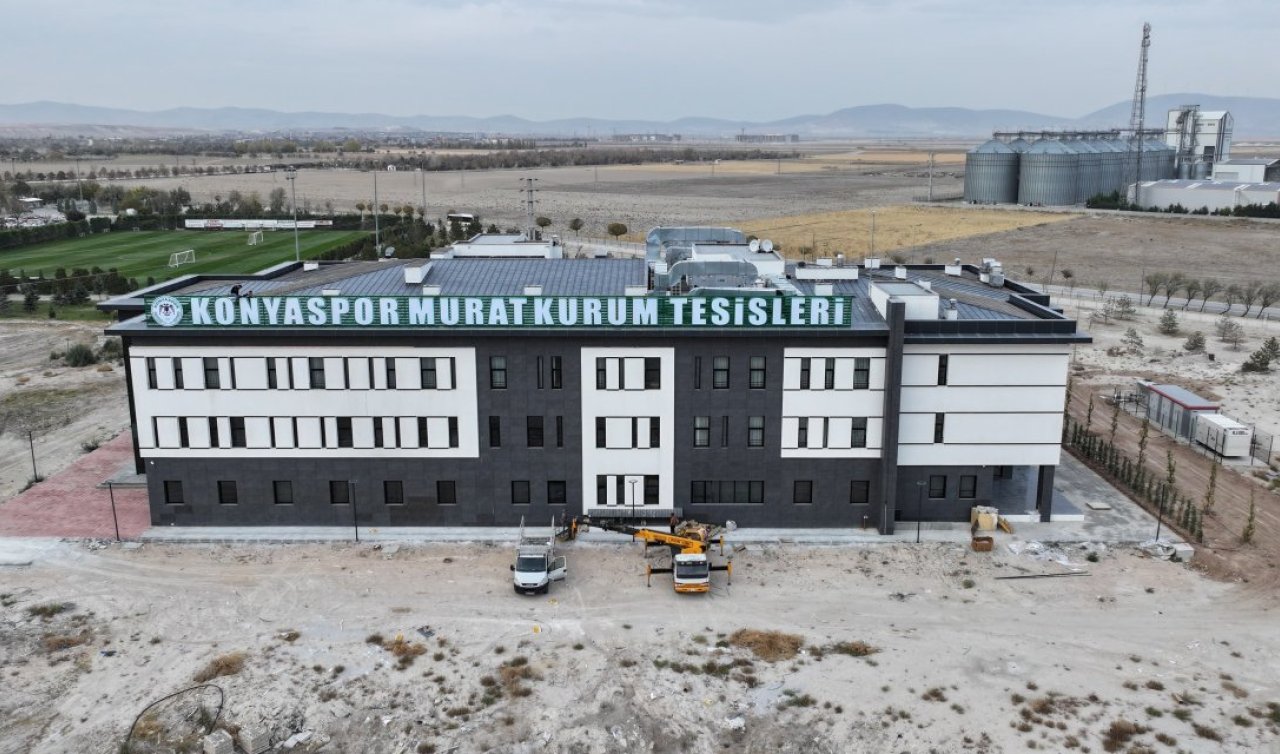 Konyaspor’da yeni tesis müjdesi: Devre arasında hizmete giriyor!