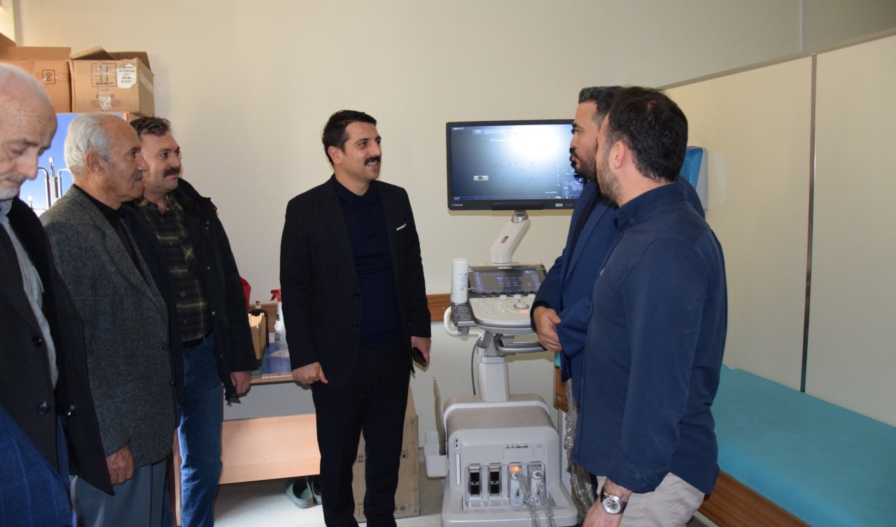 Karapınar Devlet Hastanesi’ne yeni ultrason cihazı kazandırıldı