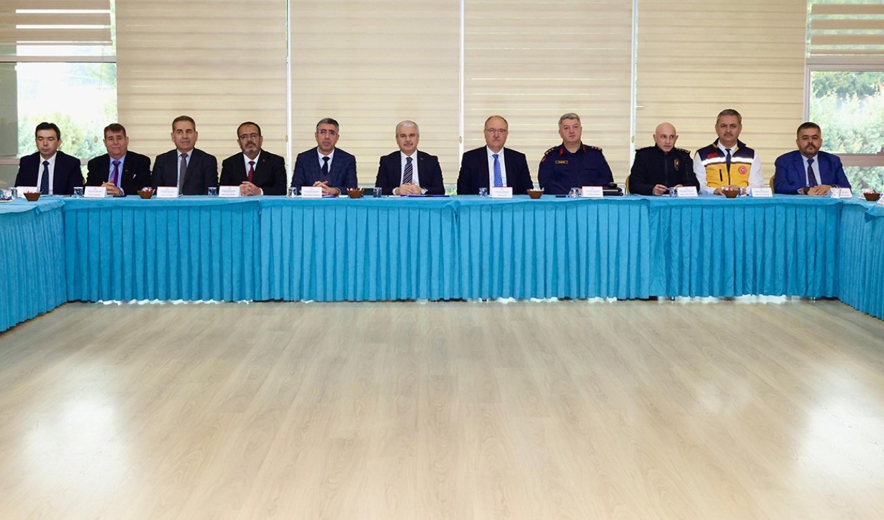 Konya’da bağımlılıkla mücadele kurulu toplantısı