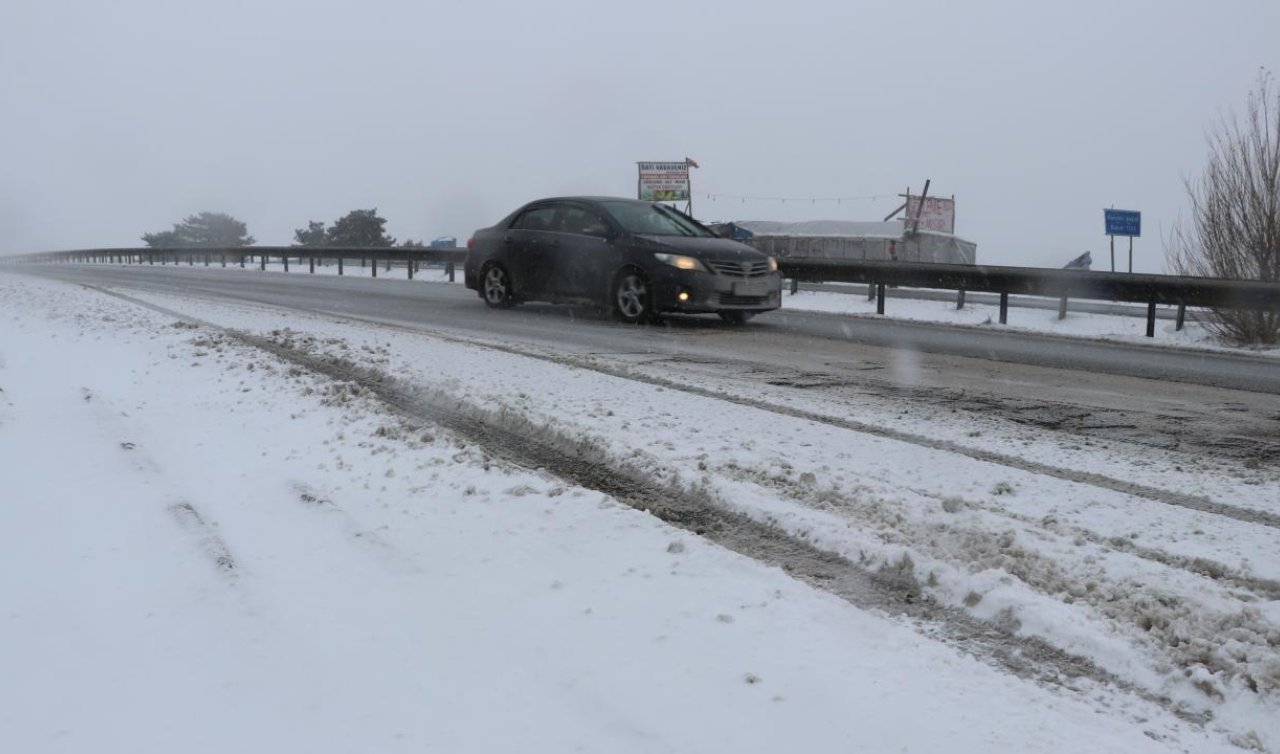D-100 Devlet Yolu’nun Gerede-Karabük kesimi trafiğe kapatıldı