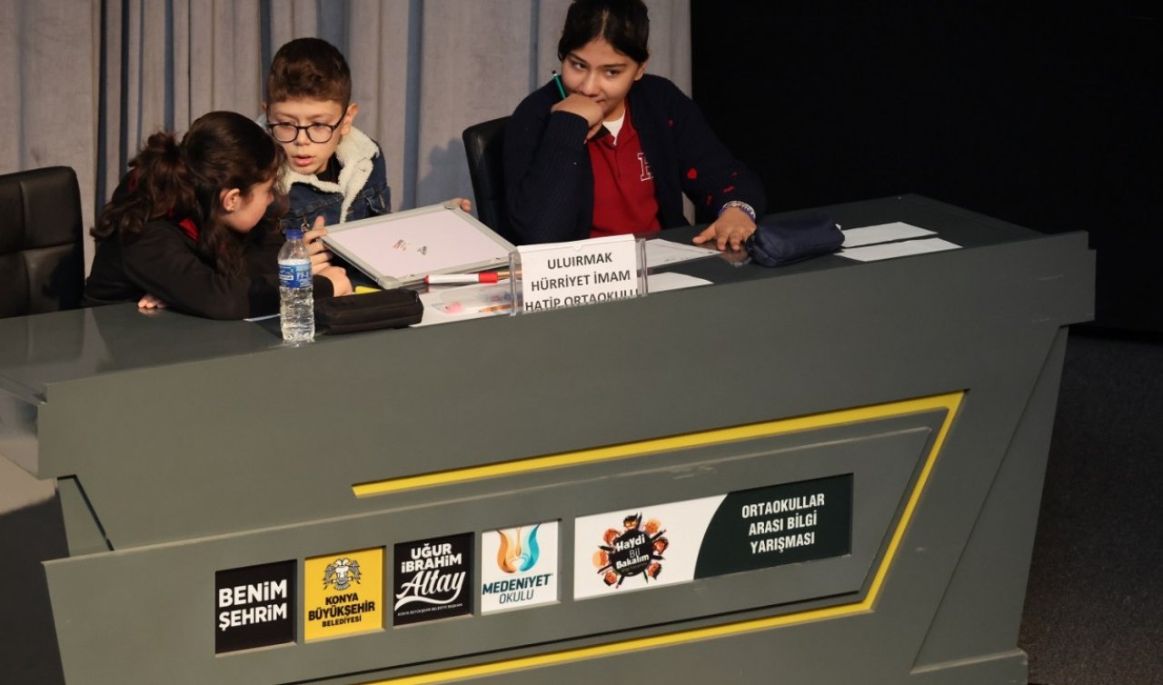 “Haydi Bil Bakalım’’ yarışmasının Karatay ilçe finali tamamlandı