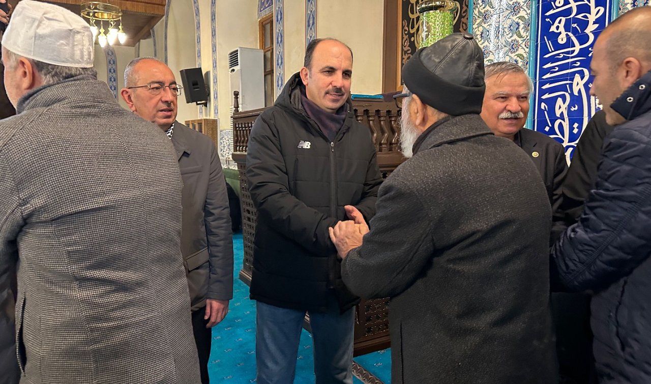 Başkan Altay Filistin’e destek için yeni yılın ilk sabah namazında Konyalılarla buluştu