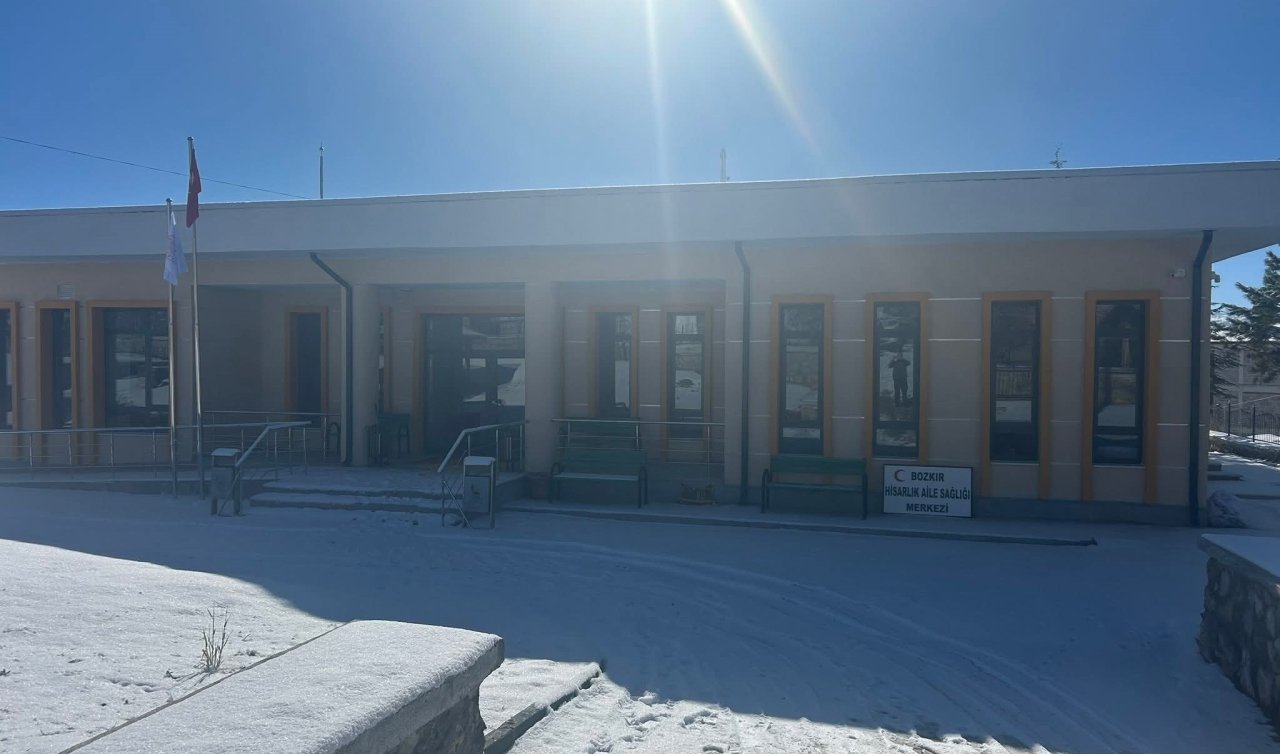 Bozkır’da yenilenen aile sağlığı merkezi hizmette