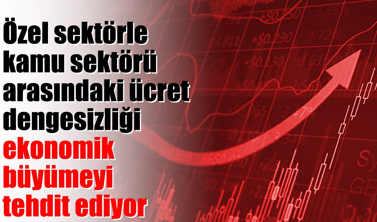 Özel Sektörle Kamu Sektörü Arasındaki Ücret dengesizliği Ekonomik Büyümeyi Tehdit Ediyor