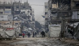 Ateşkese rağmen katil İsrail Gazze’nin doğusunu bombaladı, kuzeyde yıkım yaptı