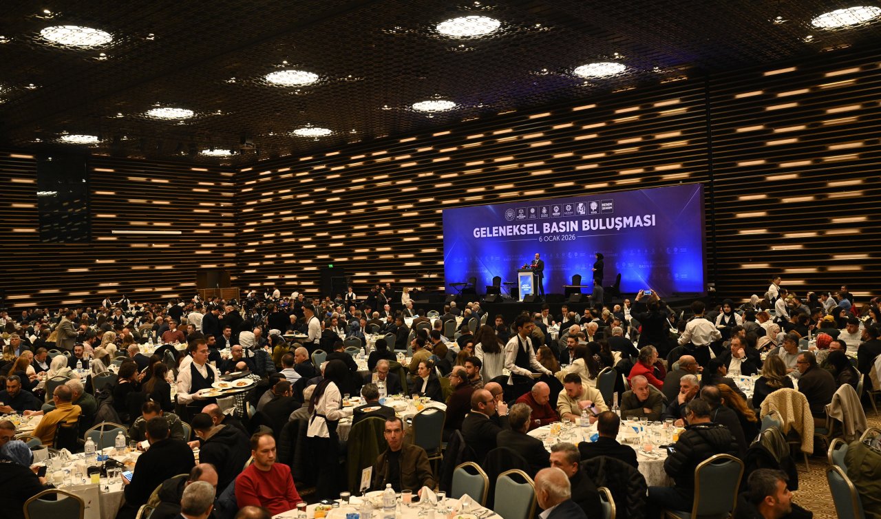 Konya basın camiası Geleneksel Basın Buluşması’nda bir araya geldi