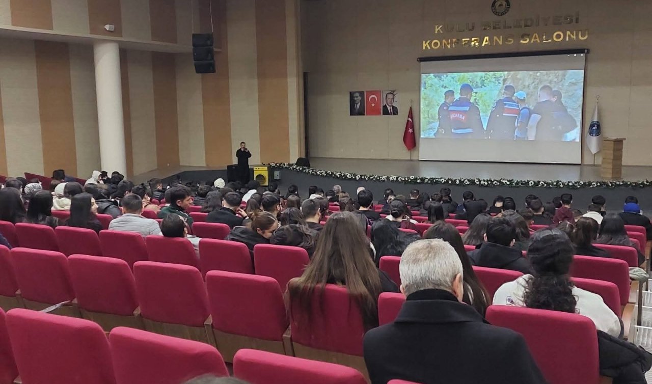 Kulu’da öğrencilere Jandarma ve Sahil Güvenlik Akademisi tanıtımı 
