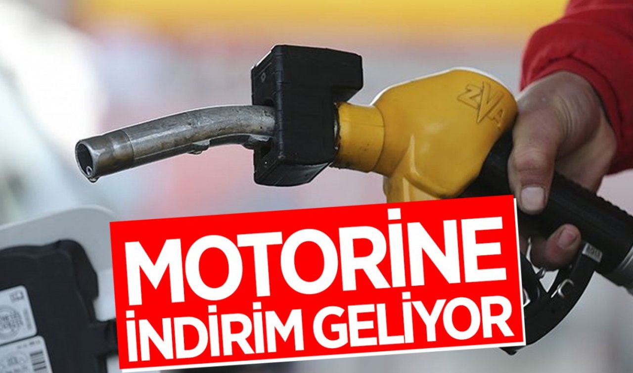 Motorine indirim geliyor