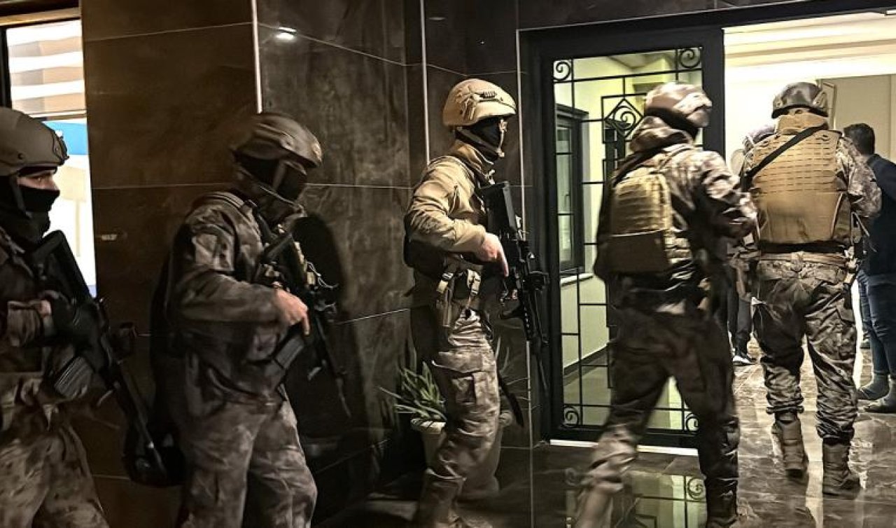 21 ilde organize suç örgütlerine operasyon: 96 gözaltı