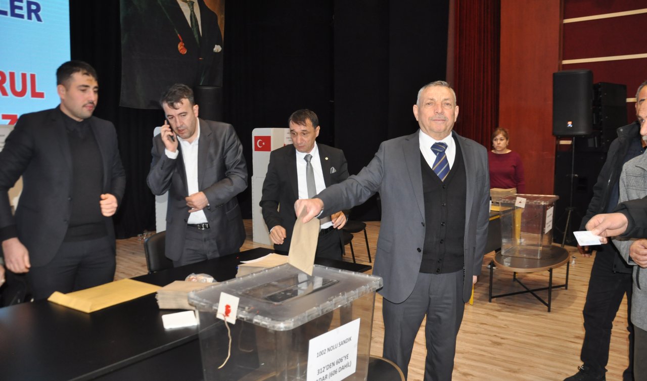 Akşehir’de Şoförler ve Otomobilciler Odası seçimi yapıldı