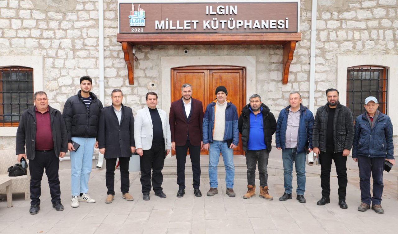 Ilgın Belediye Başkanı Apil 10 Ocak Çalışan Gazeteciler Günü’nde basınla bir araya geldi