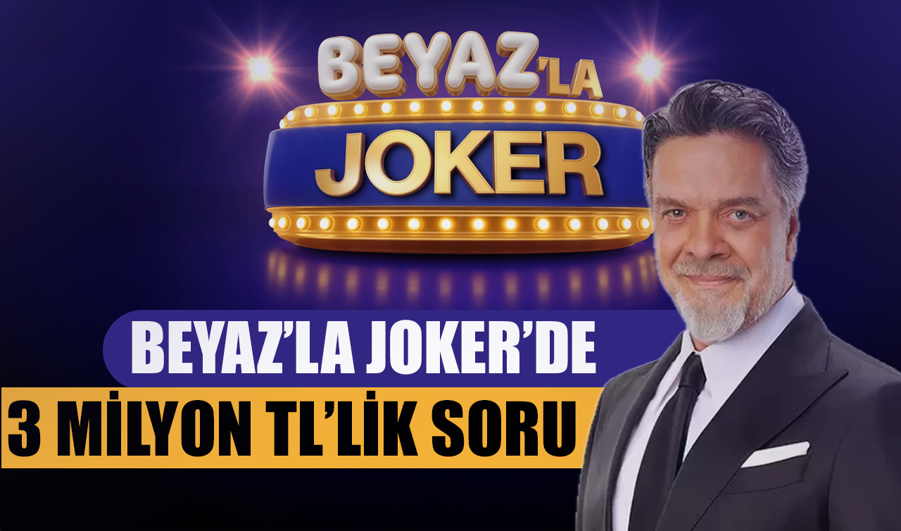 Samuel Morse’un, ilk başarılı deneysel telgraf hattına gönderdiği meşhur mesaj hangisidir? Beyaz’la Joker 3 milyon tl’lik soru