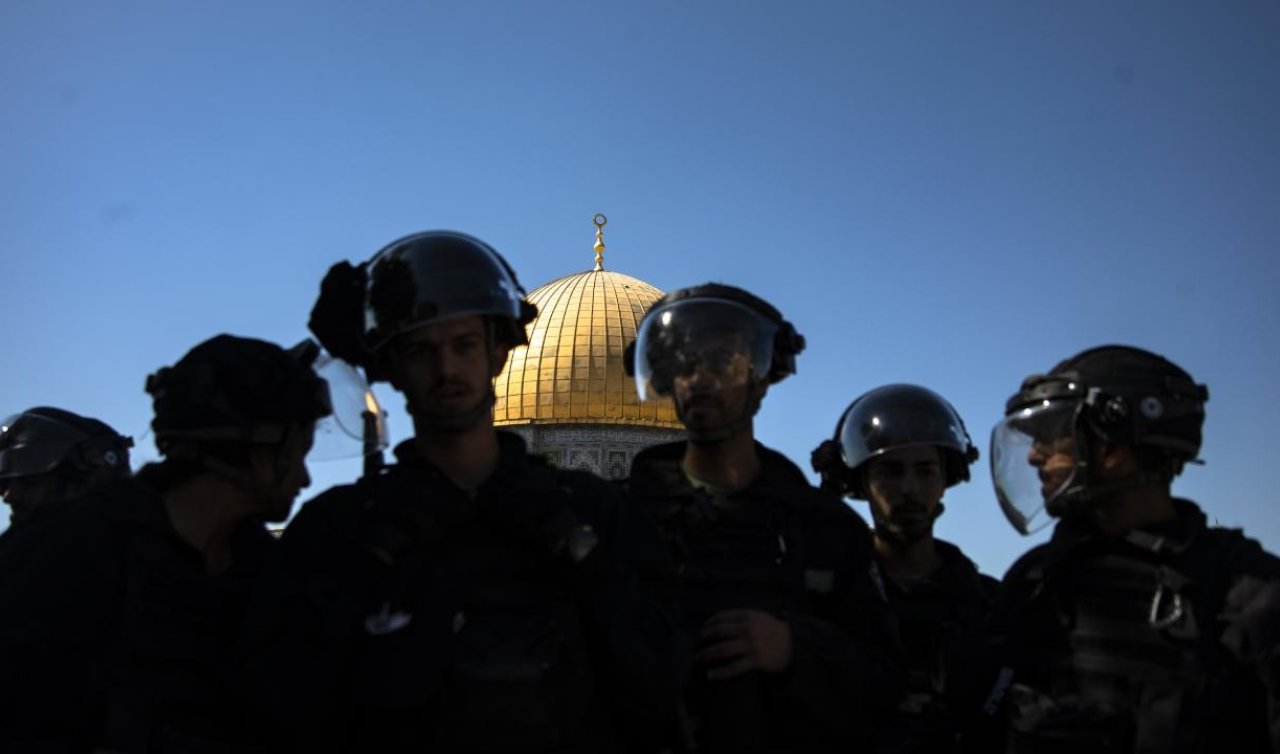 İşgalci İsrail 2025’te Mescid-i Aksa’ya 280 baskın düzenledi