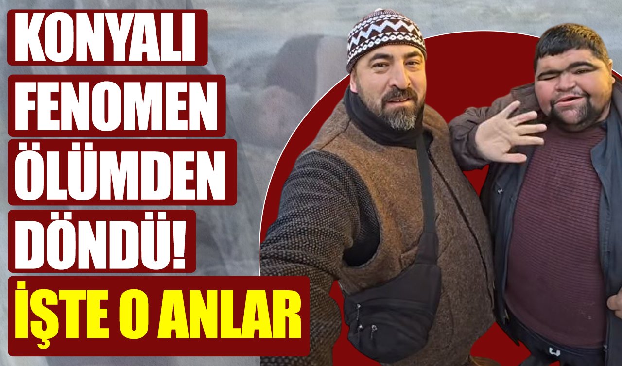 Konyalı fenomen ölümden döndü: İşte o anlar!