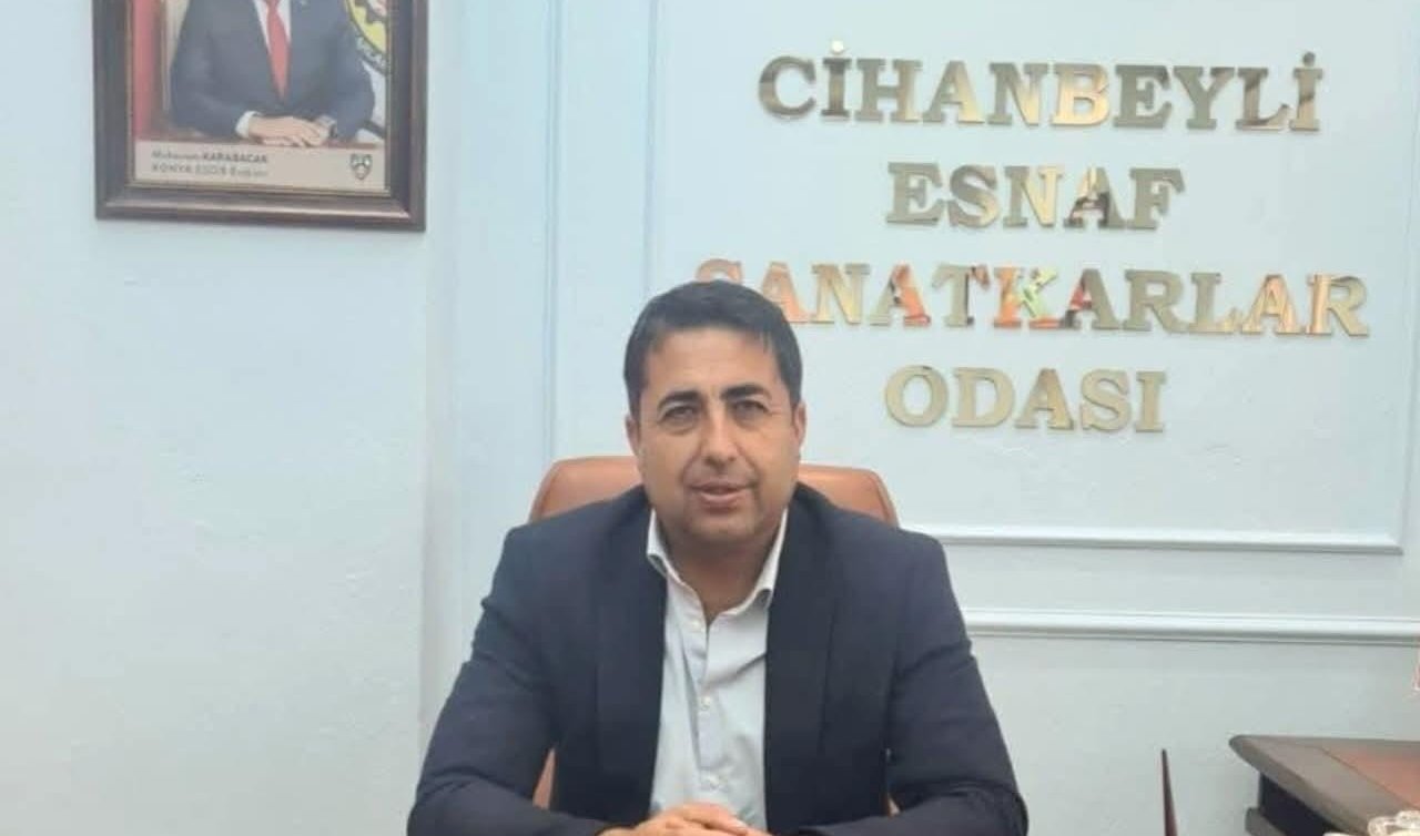 Cihanbeyli’de Esnaf ve Sanatkârlar Odası’nda Bilal Duvarcı güven tazeledi 