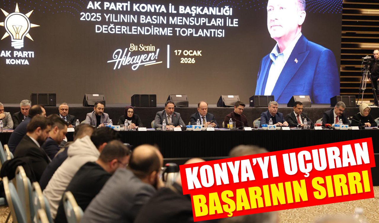 Konya’yı uçuran başarının sırrı