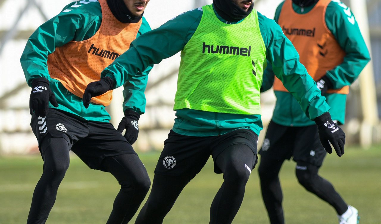 Konyaspor Gaziantep’e hazırlanıyor