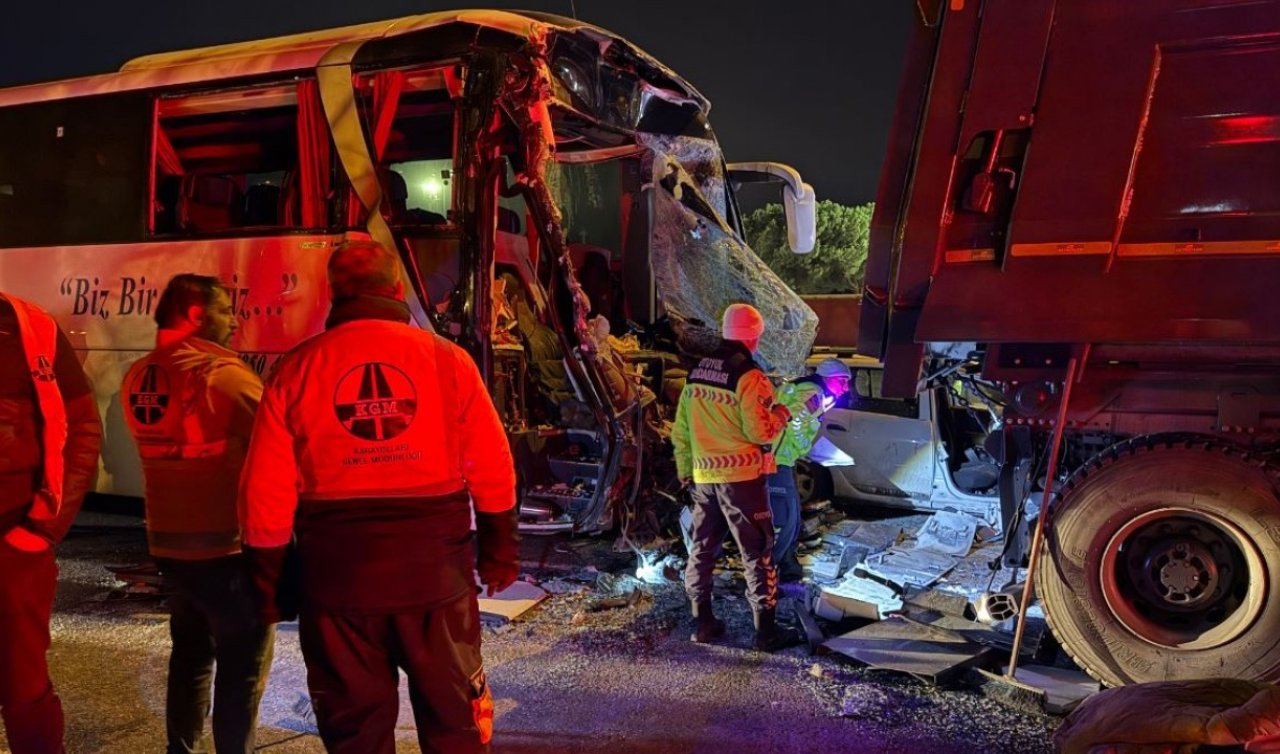 TEM Otoyolu’nda zincirleme kaza: 1 ölü 3’ü ağır 19 yaralı