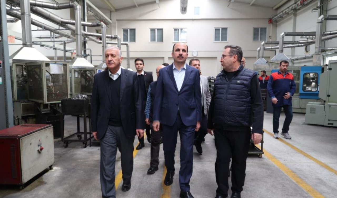 Başkan Altay: “Organize Sanayi Bölgelerinin ulaşım ve konut sorununu çözmek için çalışıyoruz”