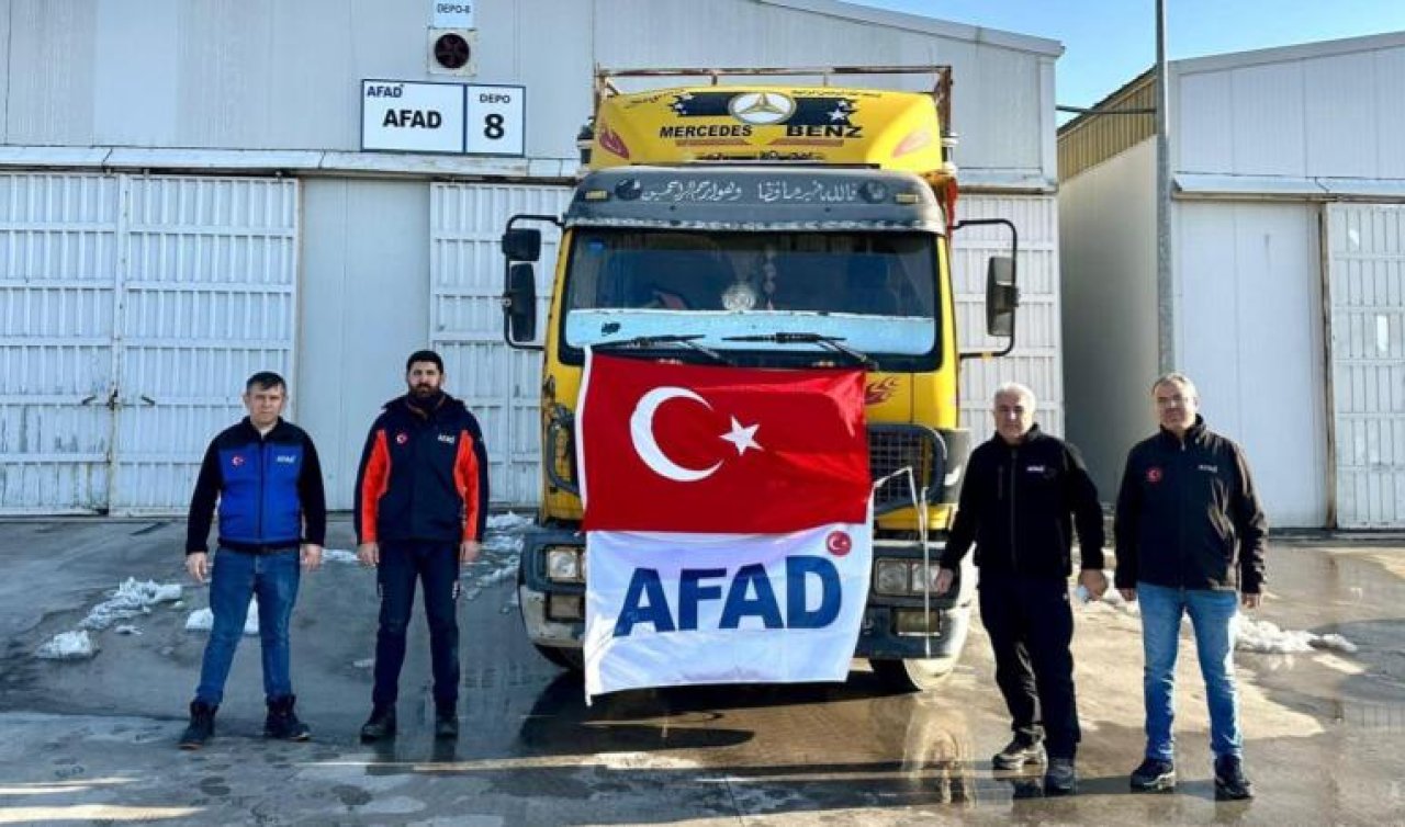 Türkiye’den Suriye’ye şefkat eli