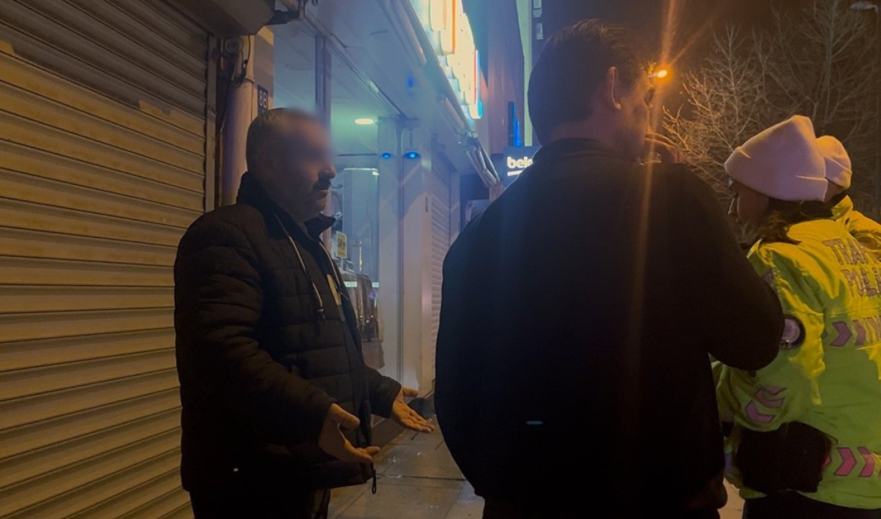Polise yakalanan alkollü sürücü: “Direksiyonda ağabeyim vardı’’