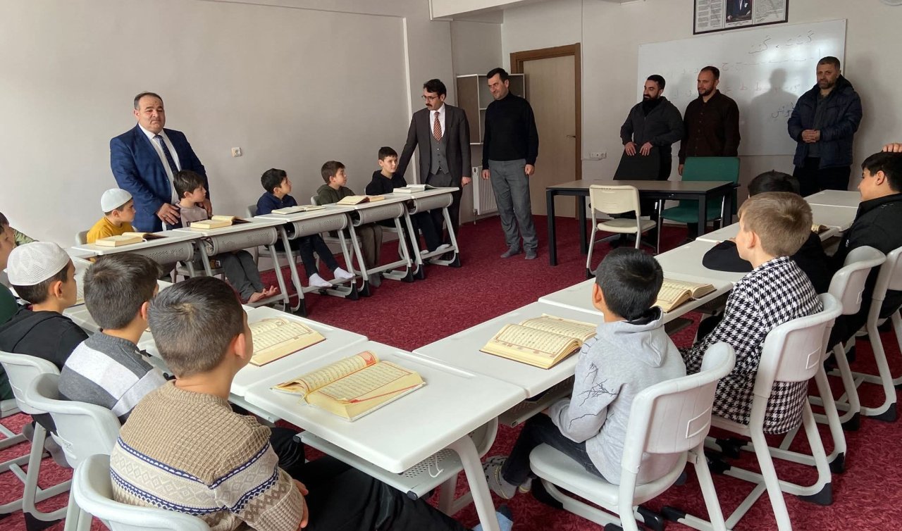 Bozkır ilçesinde “Gençliğe Değer Ara Dönem Eğitim Kampı“ sona erdi